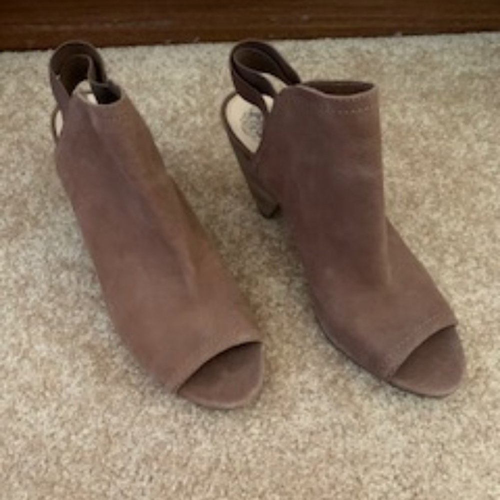 Vince Camuto Edora Open Toe Bootie